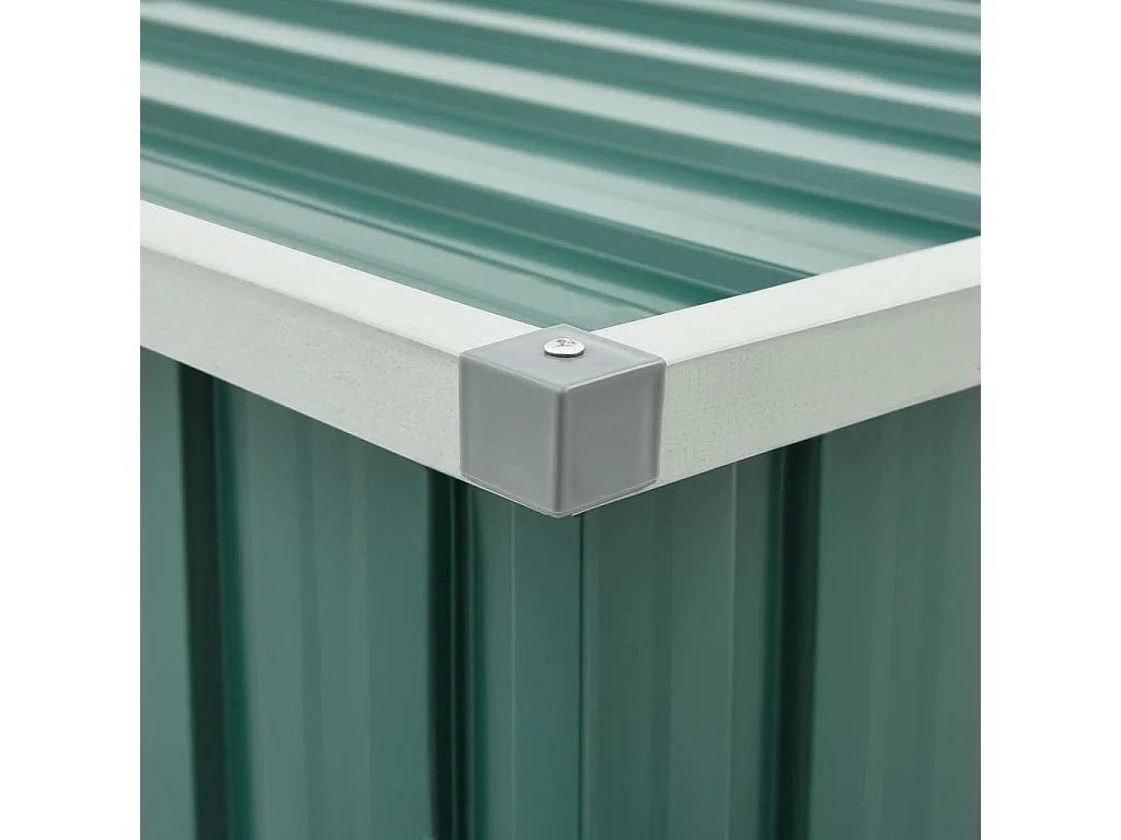 Caixa para armazenamento de móveis de jardim 109 x 67 x 65 cm verde 02_0013125