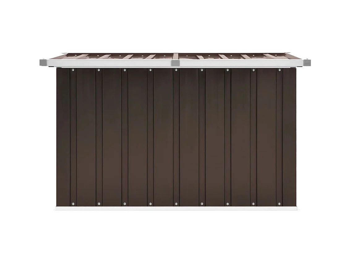Cassetta portaoggetti per mobili da giardino 109 x 67 x 65 cm marrone 02_0013093