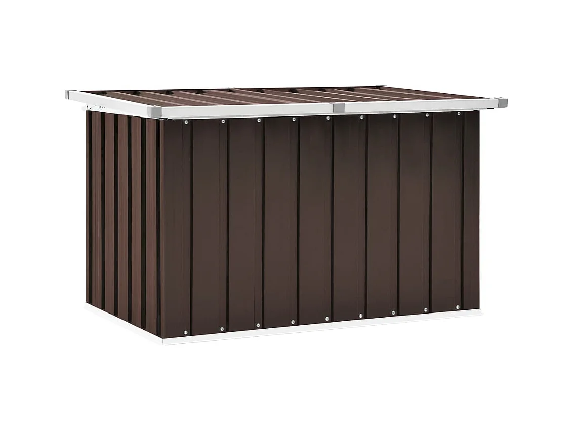 Coffre boîte meuble de marron 109 x 67 x 65 cm 02_0013093