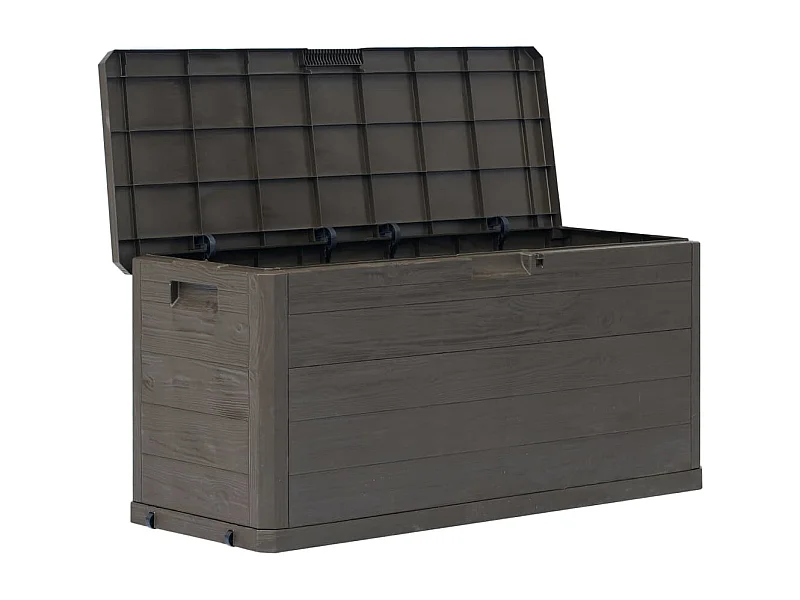 Coffre boîte meuble de marron 117 x 45 x 56 cm 02_0013026