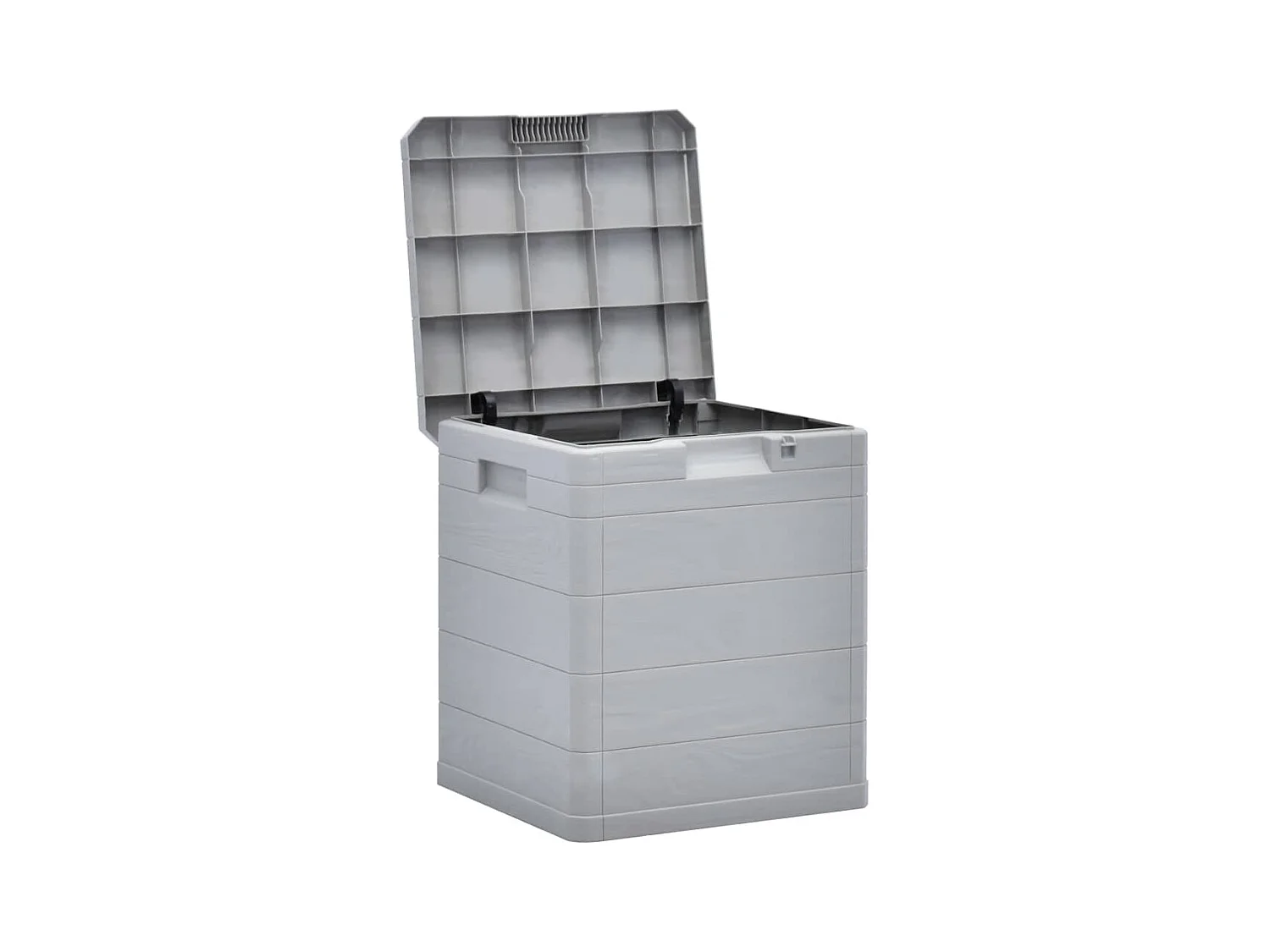 Coffre boîte meuble de grise 42.5 x 44 x 50 cm 02_0013049