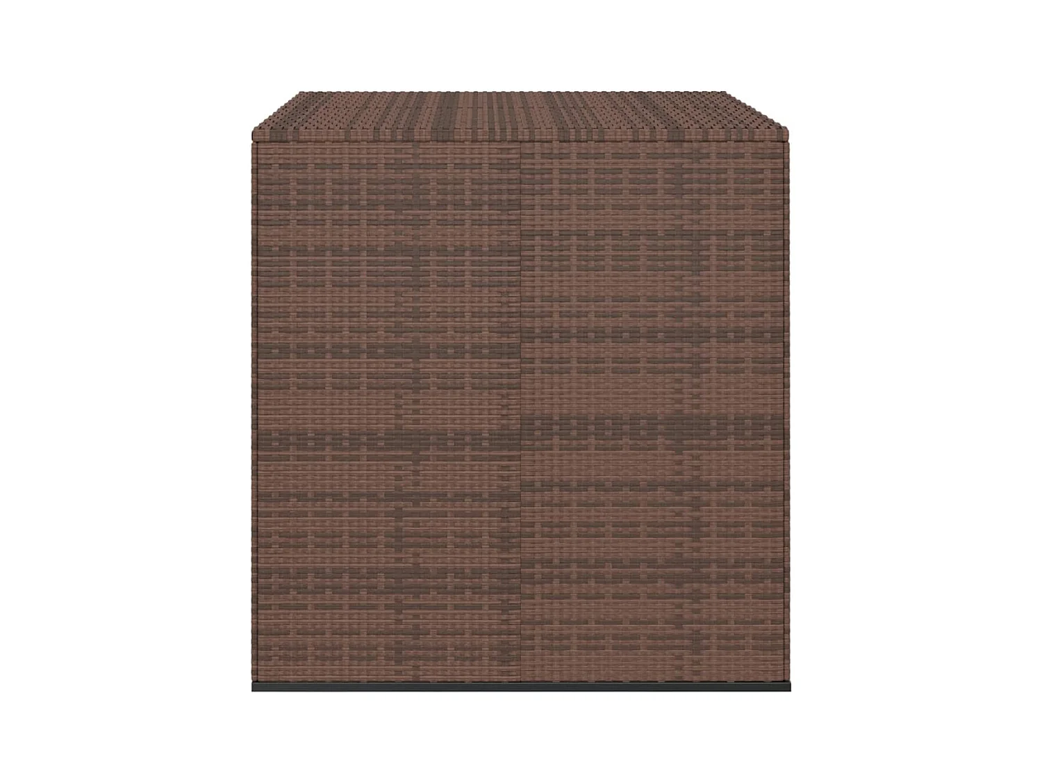 Boîte à coussins de résine marron 100 x 97.5 x 104 cm 02_0013160