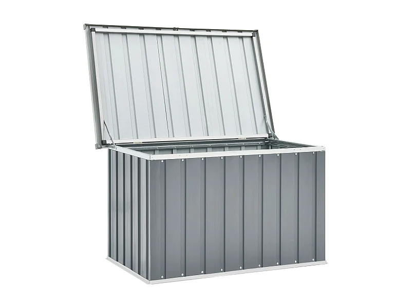 Caixa para armazenamento de móveis de jardim cinza 109 x 67 x 65 cm 02_0013077