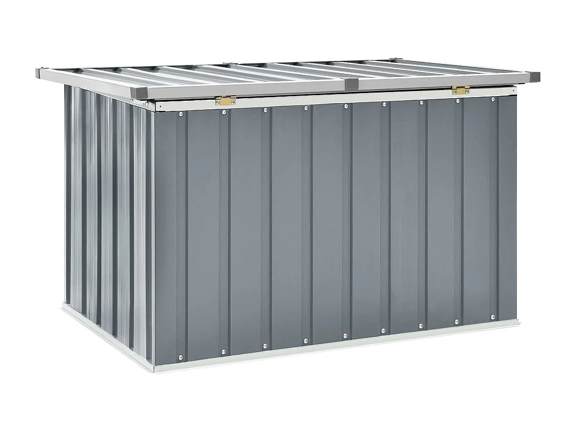 Caixa para armazenamento de móveis de jardim cinza 109 x 67 x 65 cm 02_0013077