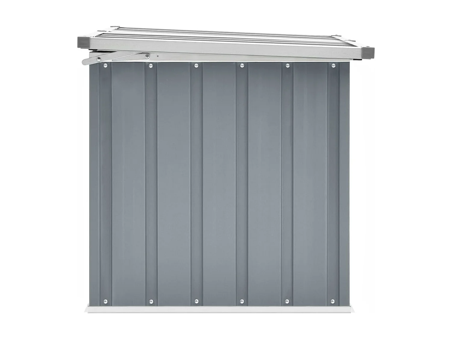 Caixa para armazenamento de móveis de jardim cinza 109 x 67 x 65 cm 02_0013077