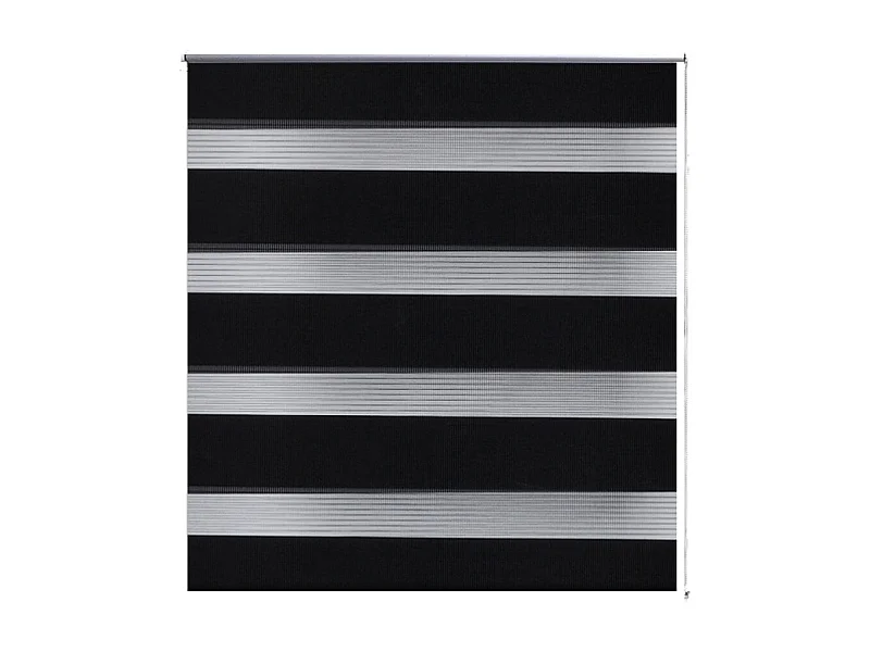 Cortina de enrolar preta peneirada 50 x 100 cm cortina de janela tela de privacidade persiana 4102082