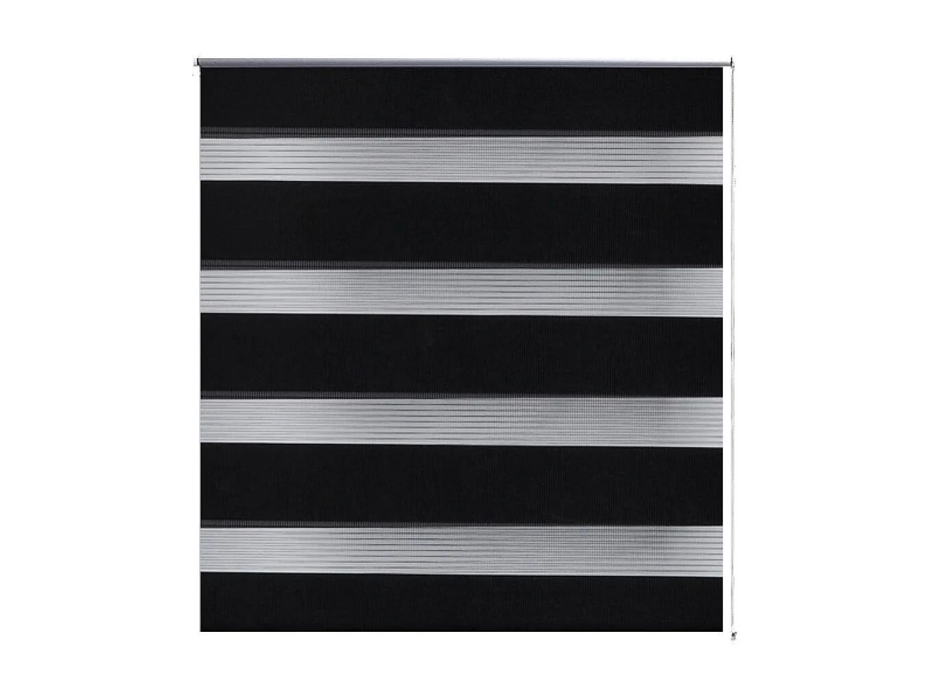 Tenda a rullo nera vagliante 50 x 100 cm tenda per finestra privacy tapparella 4102082