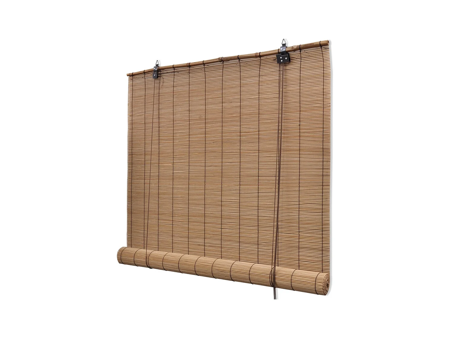 Store enrouleur bambou brun bambou marron 220 x 150 x 220 cm 4102150
