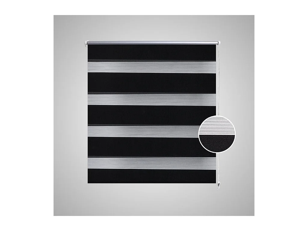 Store enrouleur noir tamisant noire 150 x 90 x 150 cm 4102102