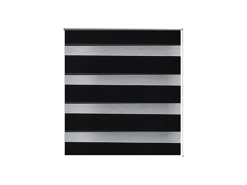 Cortina de enrolar preta peneirada 140 x 175 cm cortina de janela tela de privacidade persiana 4102118