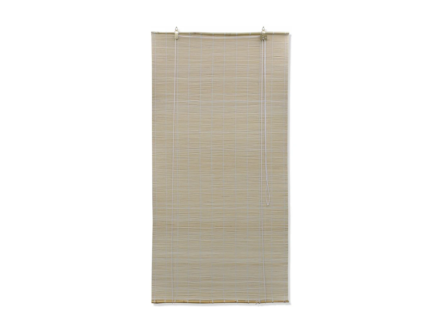 Cortina de rolo de bambu natural 150 x 220 cm cortina de janela tela de privacidade persiana 4102144/2