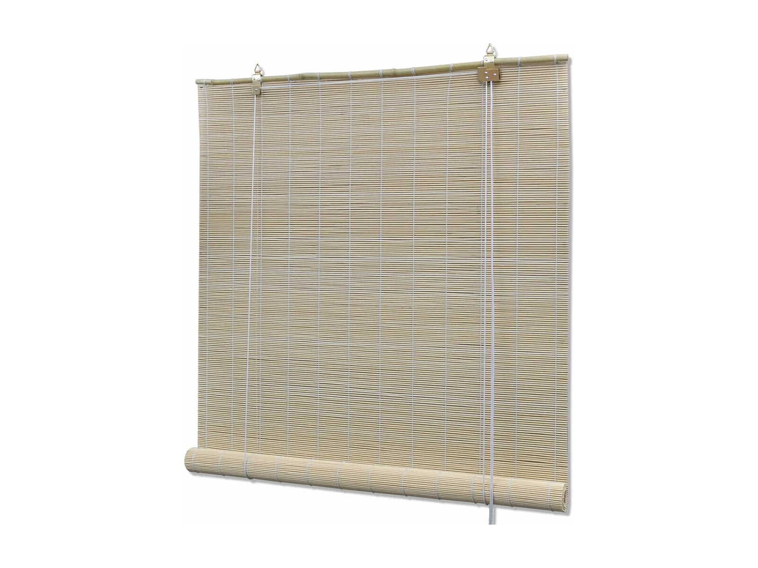 Store enrouleur bambou naturel bambou marron 220 x 150 x 220 cm 4102144/2