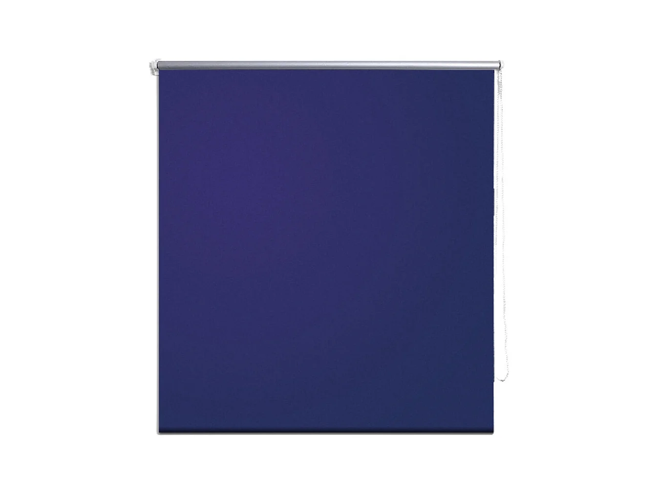 Estor opaco azul 140 x 230 cm cortina de ventana protección visual persiana enrollable 4102066