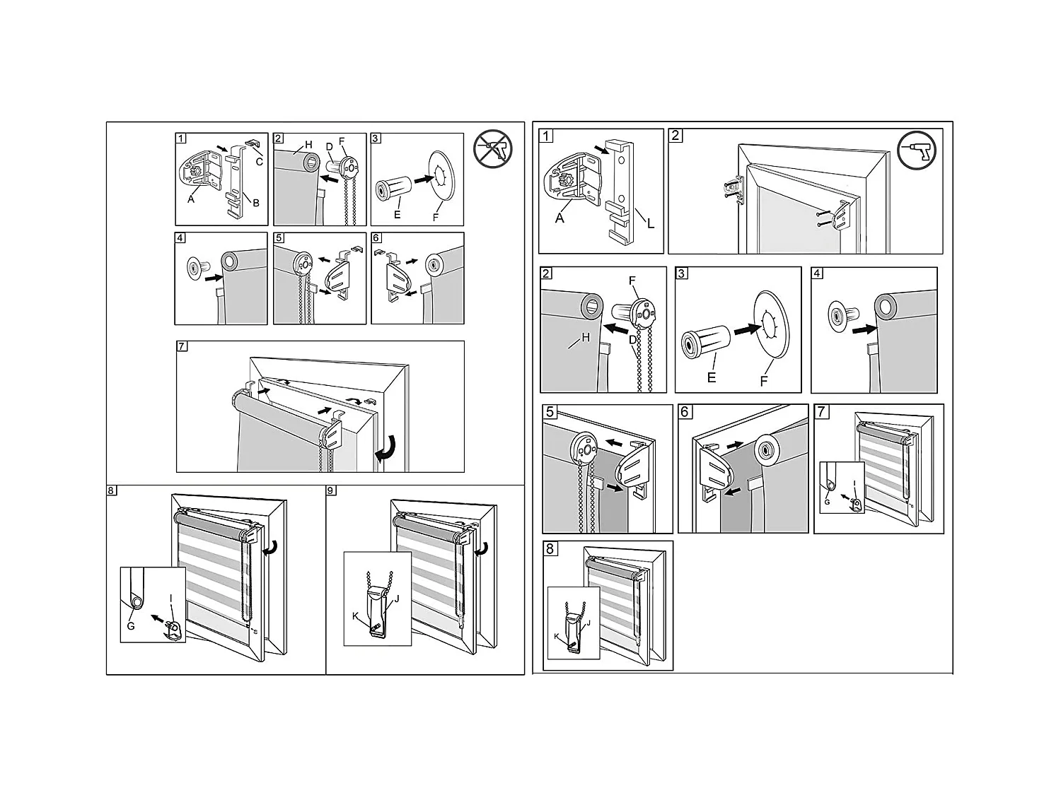 Store enrouleur zebra day blanche 220 x 120 x 220 cm 19_0000860