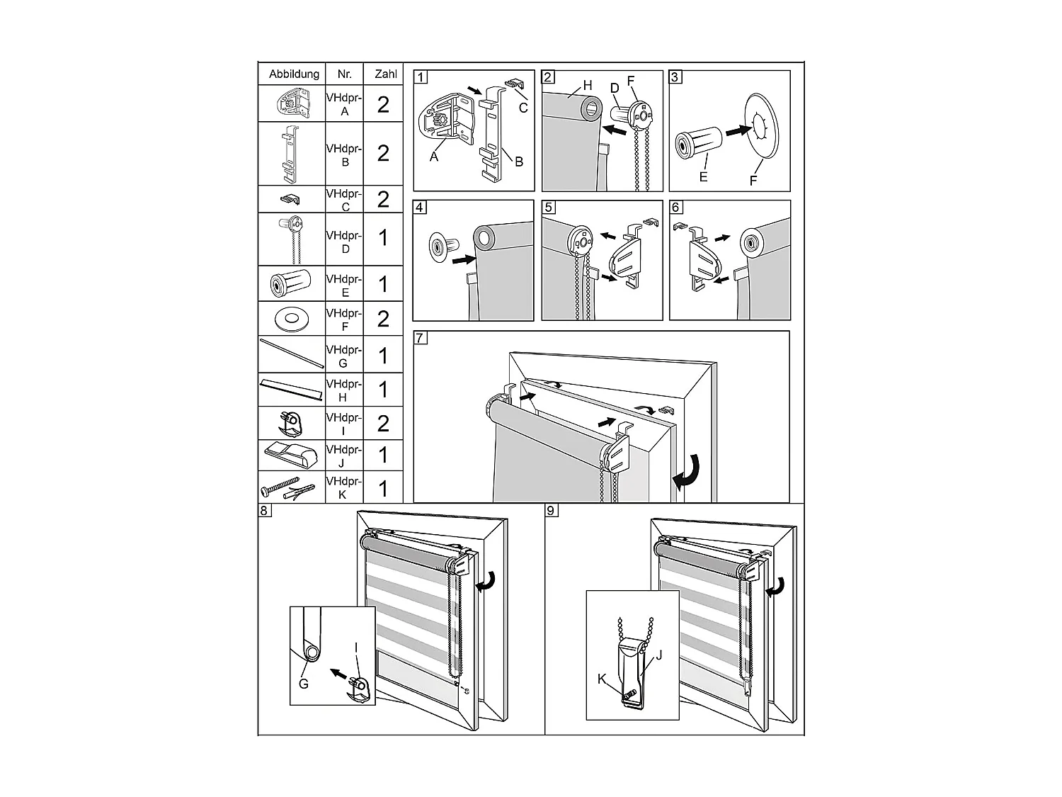 Store enrouleur zebra day blanche 220 x 120 x 220 cm 19_0000860