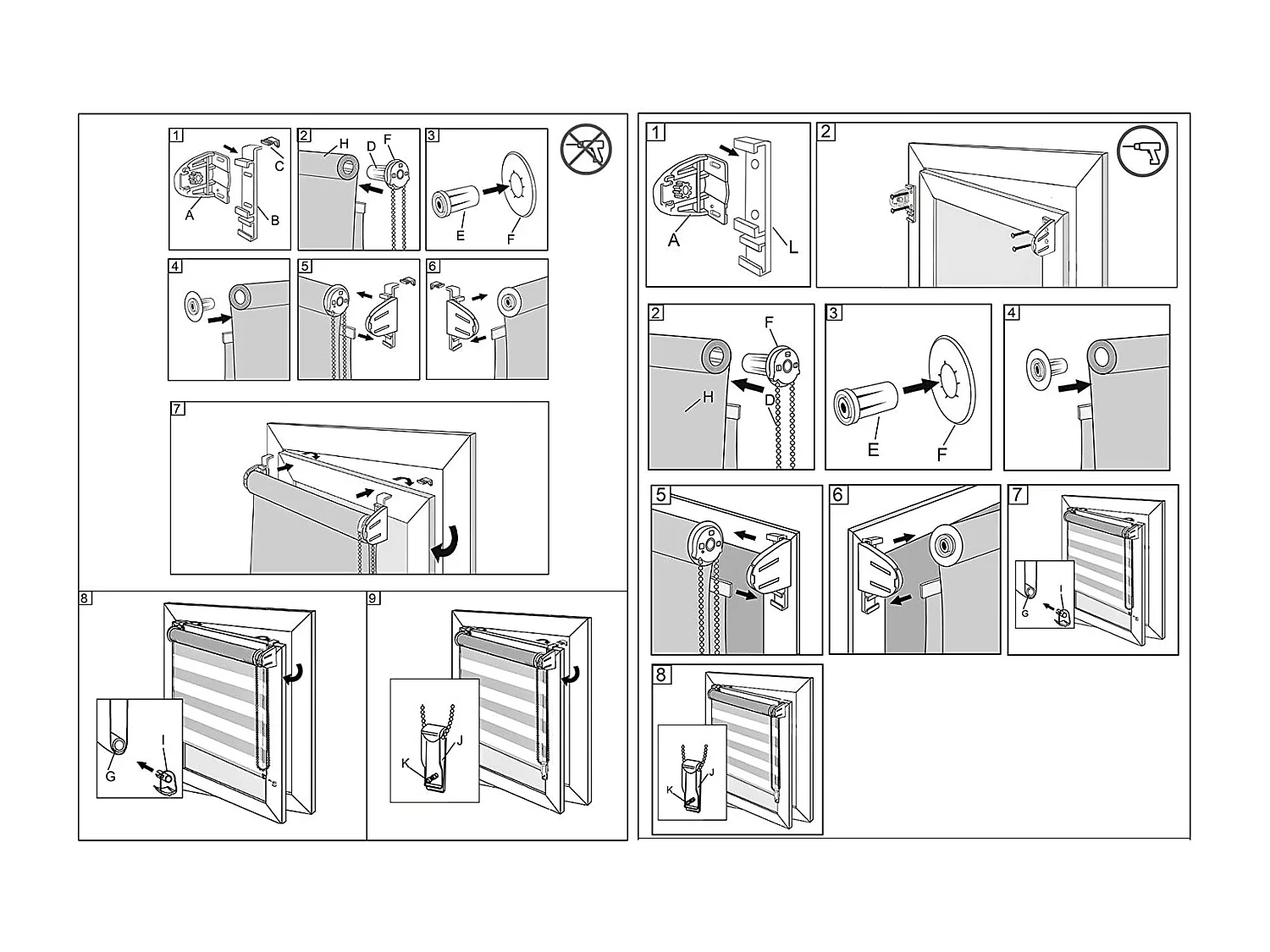 Store enrouleur zebra day blanche 220 x 120 x 220 cm 19_0000860