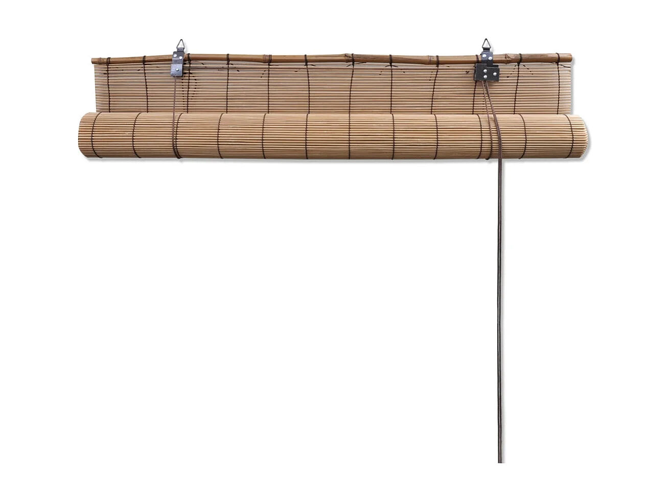 Store enrouleur bambou brun bambou marron 160 x 140 x 160 cm 4102149/2