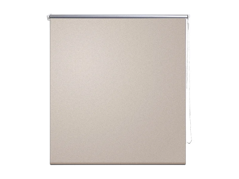 Estor enrollable opaco beige 80 x 230 cm cortina de ventana protección visual persiana enrollable 4102040