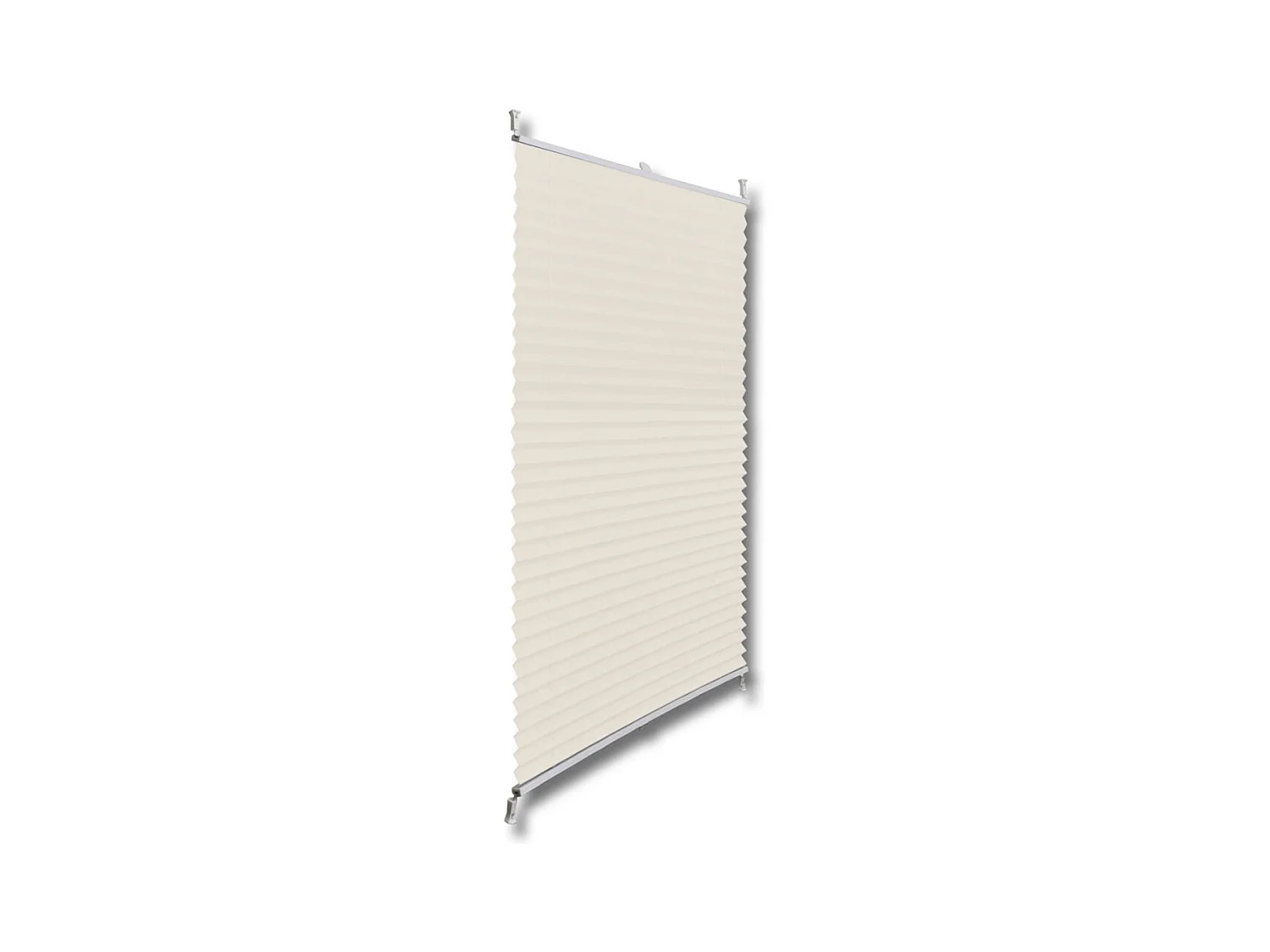Estor plisado crema 100 x 200 cm 4102219
