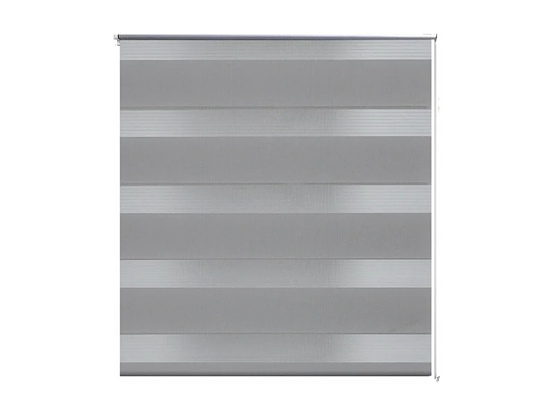 Estor enrollable gris 120 x 230 cm cortina de ventana protección visual persiana enrollable 4102113