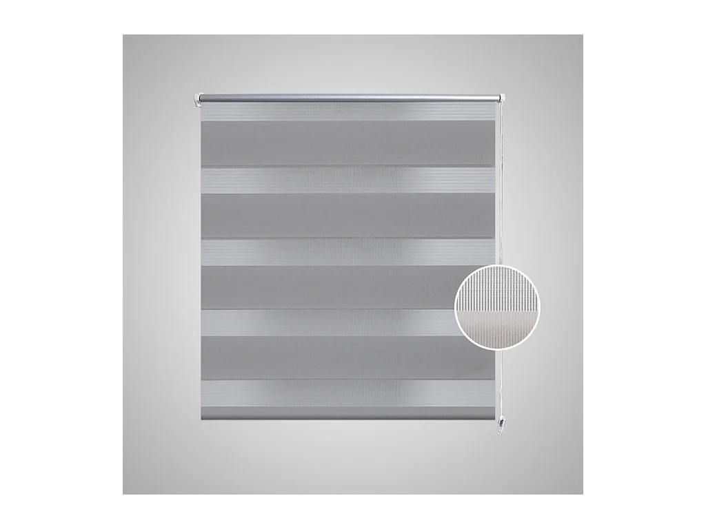 Store enrouleur gris tamisant grise 230 x 120 x 230 cm 4102113