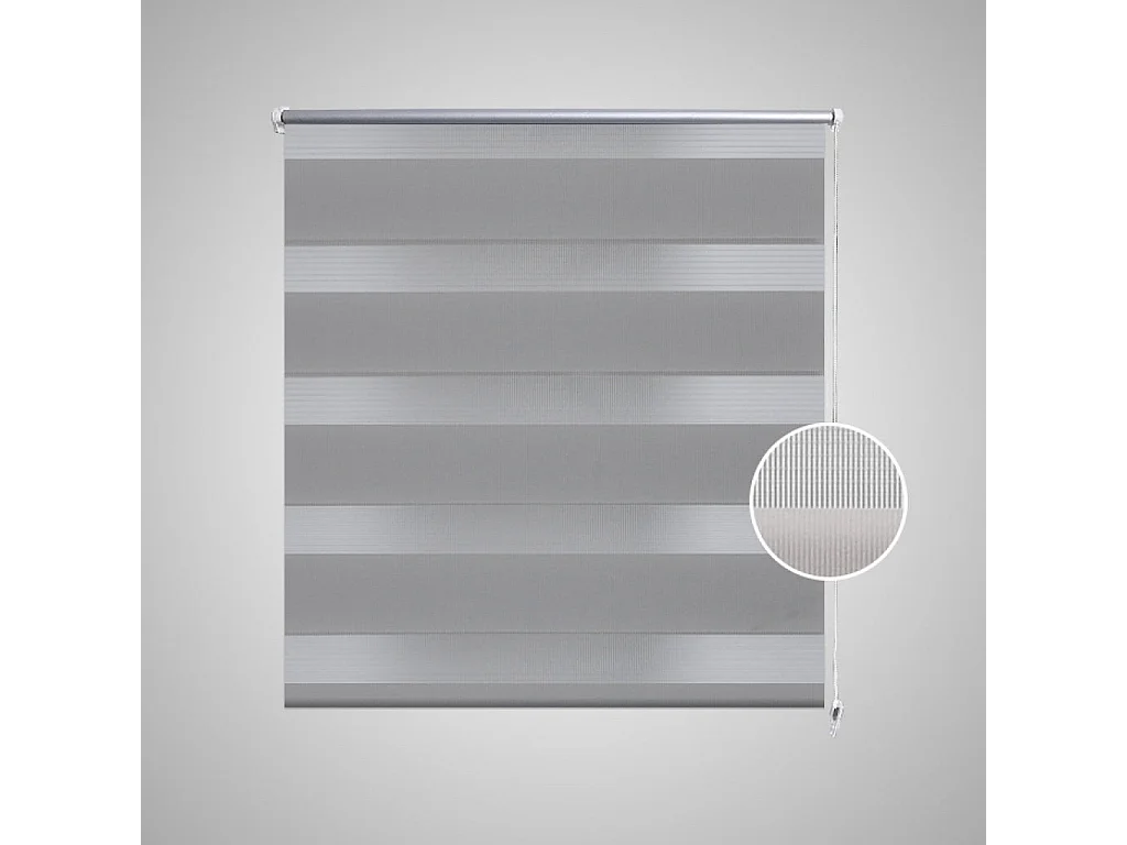 Cortina de enrolar cinza 120 x 230 cm cortina de janela tela de privacidade persiana 4102113