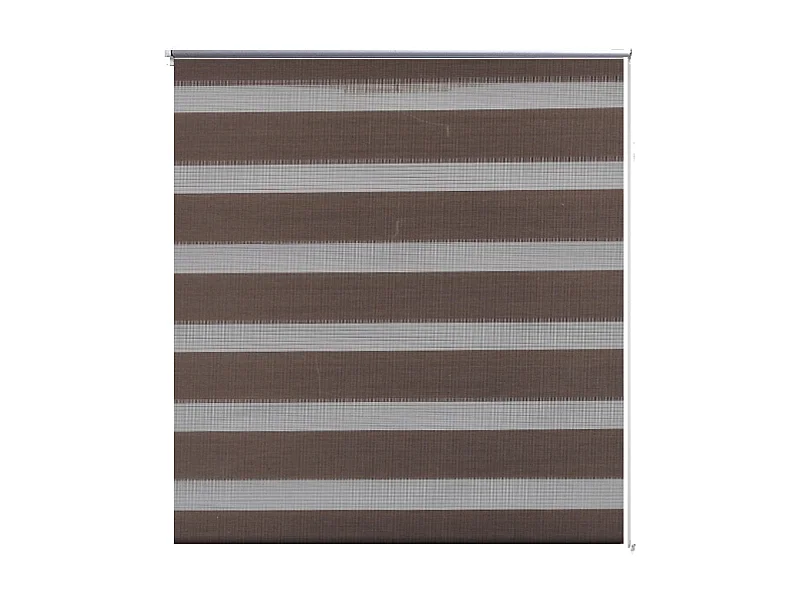 Cortina de enrolar marrom peneirada 100 x 175 cm cortina de janela tela de privacidade persiana 4102107