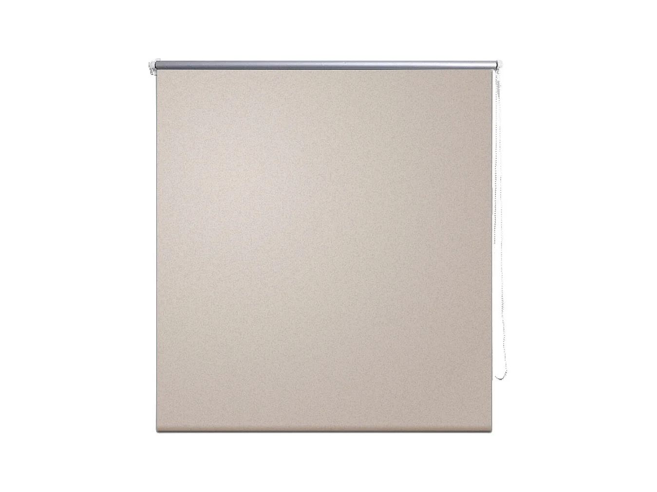 Estor enrollable opaco beige 40 x 100 cm cortina de ventana protección visual persiana enrollable 4102125