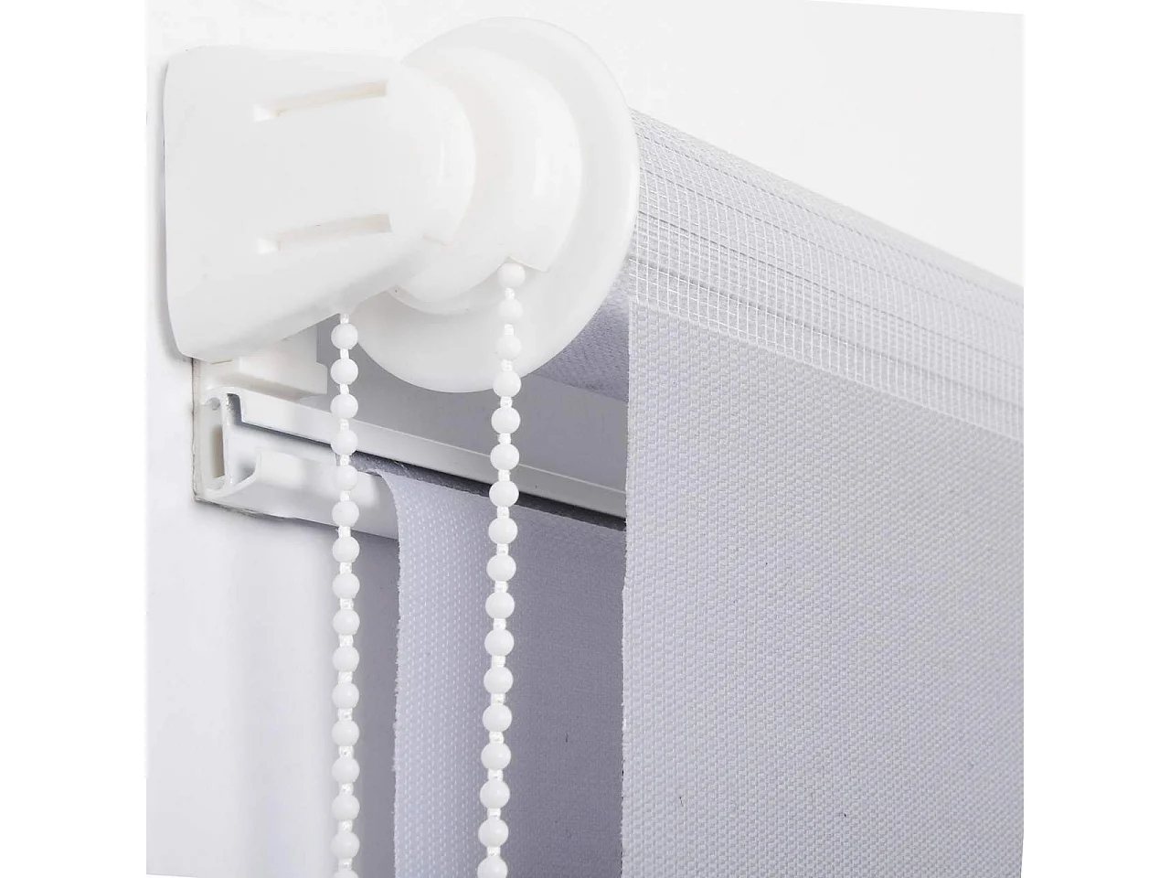 Estor enrollable Zebra día y noche doble capa 45x150 cm gris 19_0000852