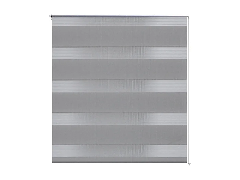 Estor enrollable gris de 40 x 100 cm, cortina para ventana, protección visual, persiana enrollable 4102077