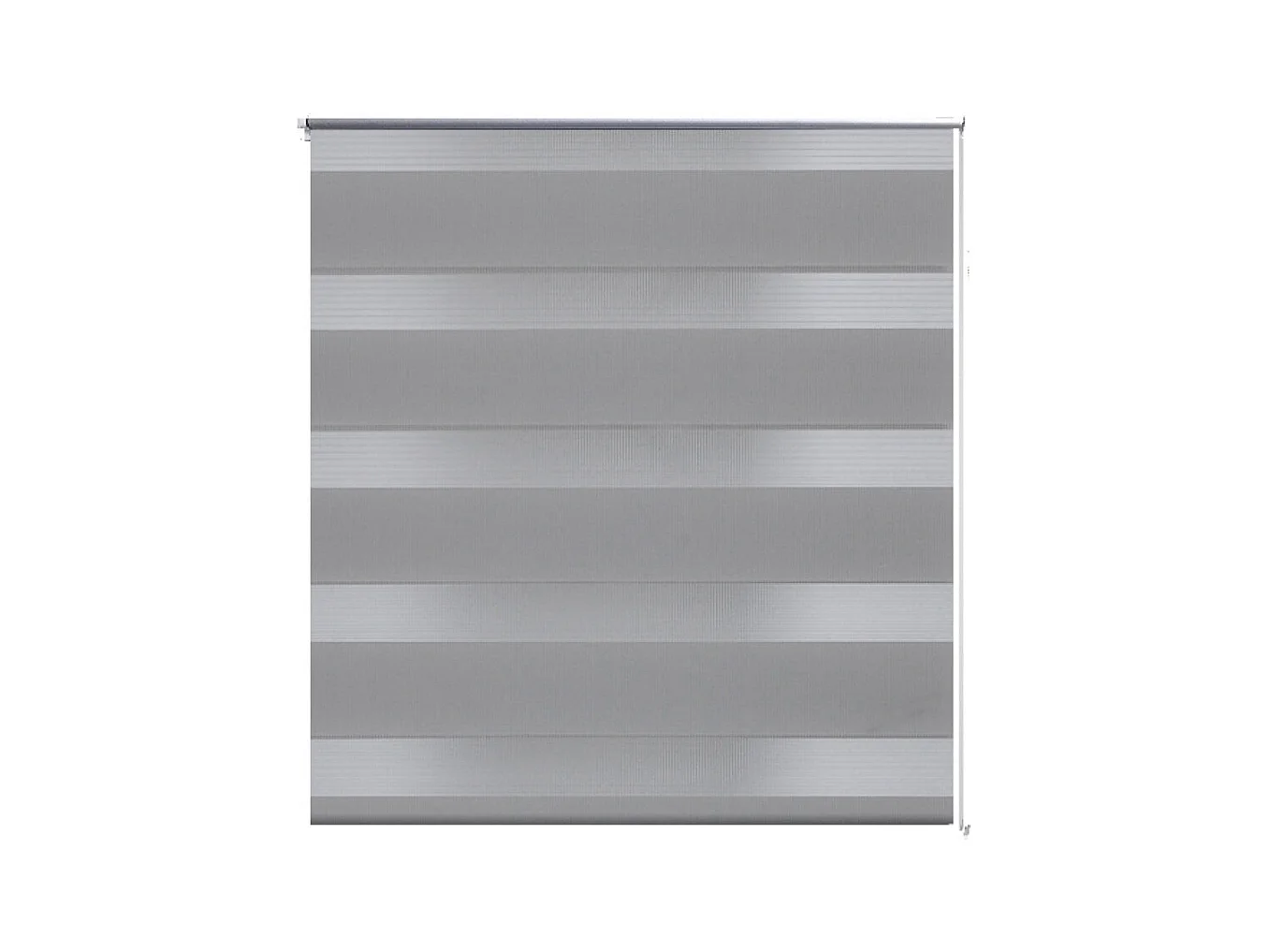 Estor enrollable gris de 40 x 100 cm, cortina para ventana, protección visual, persiana enrollable 4102077
