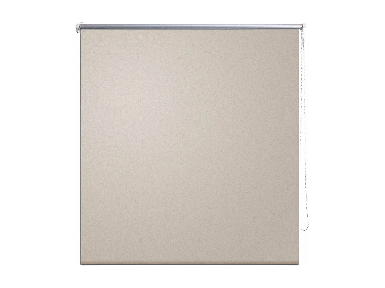 Estor enrollable opaco beige 120 x 230 cm cortina de ventana protección visual persiana enrollable 4102056