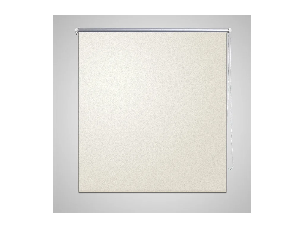 Tenda a rullo oscurante color crema 100 x 230 cm Tenda per finestra Frangivista avvolgibile 4102047