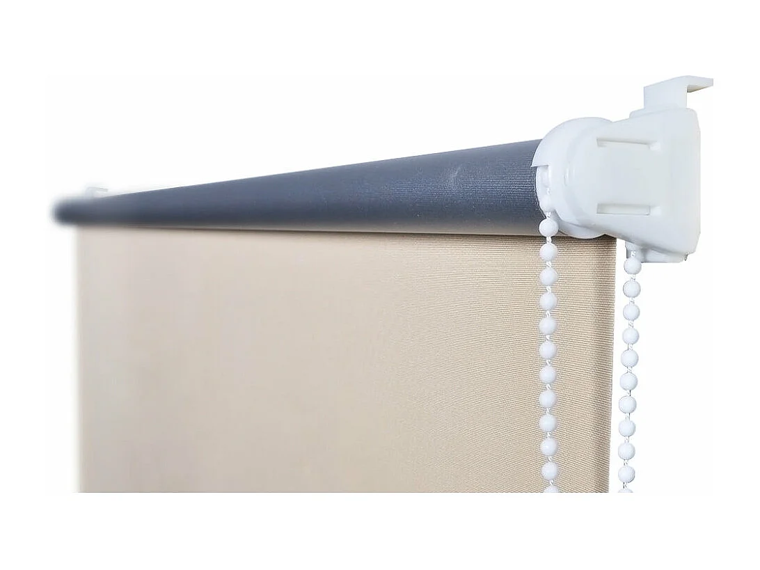 Cortina blackout creme 100 x 230 cm cortina de janela persiana de privacidade 4102047