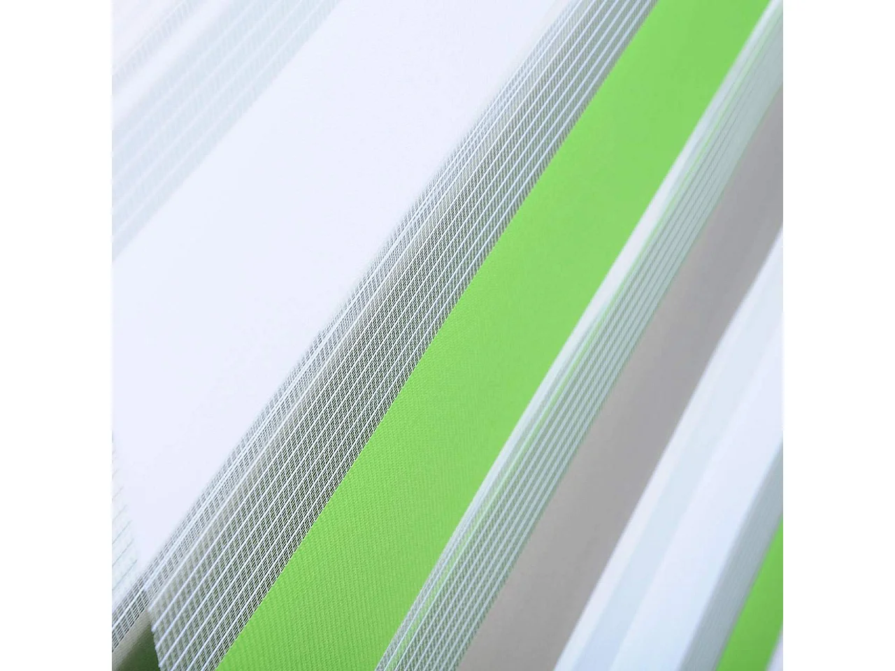 Cortina zebra diurna e noturna rolo dupla camada 45x150 cm branco verde cinza 19_0000858