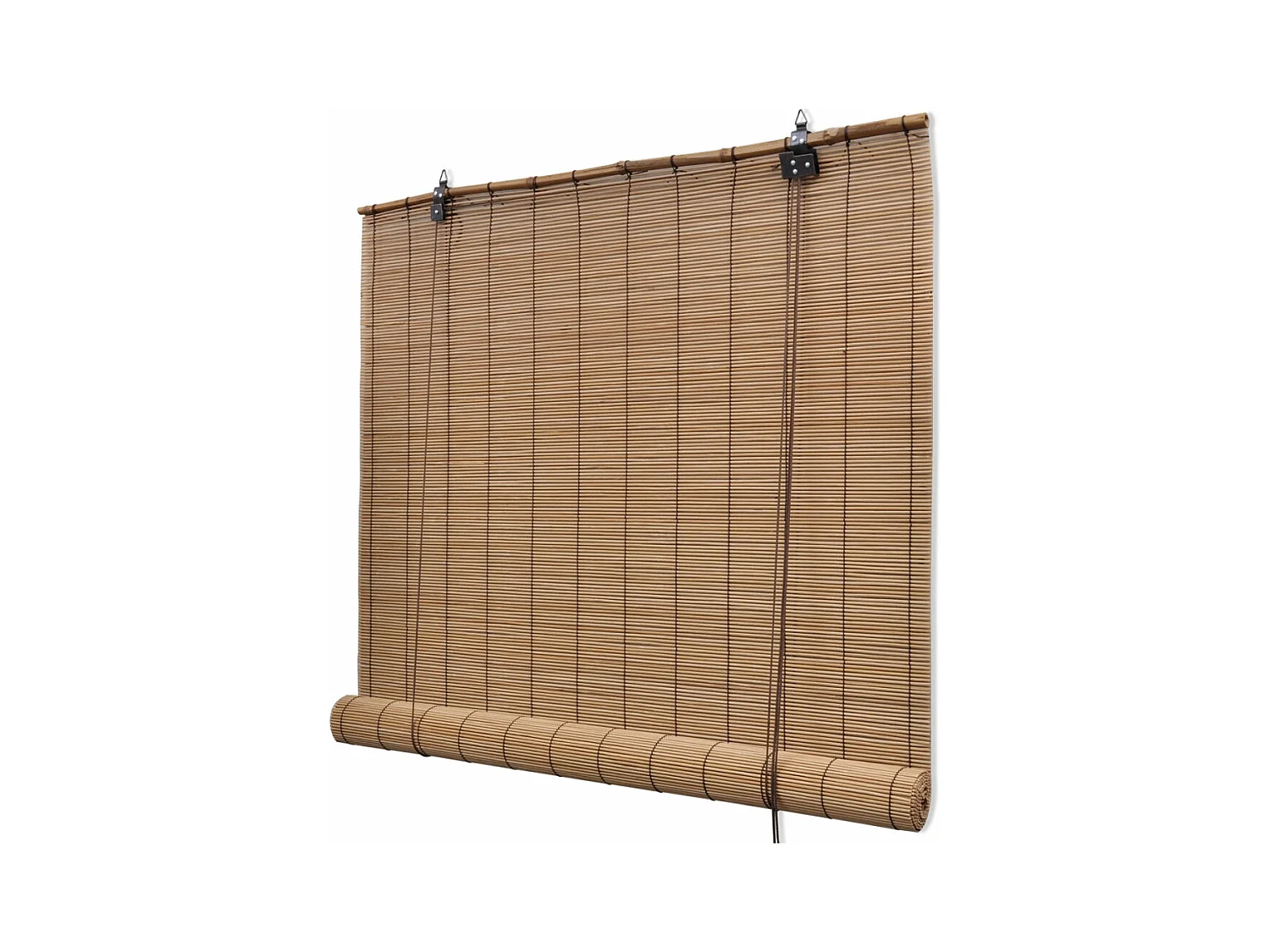 Store enrouleur bambou brun bambou marron 160 x 100 x 160 cm 4102146