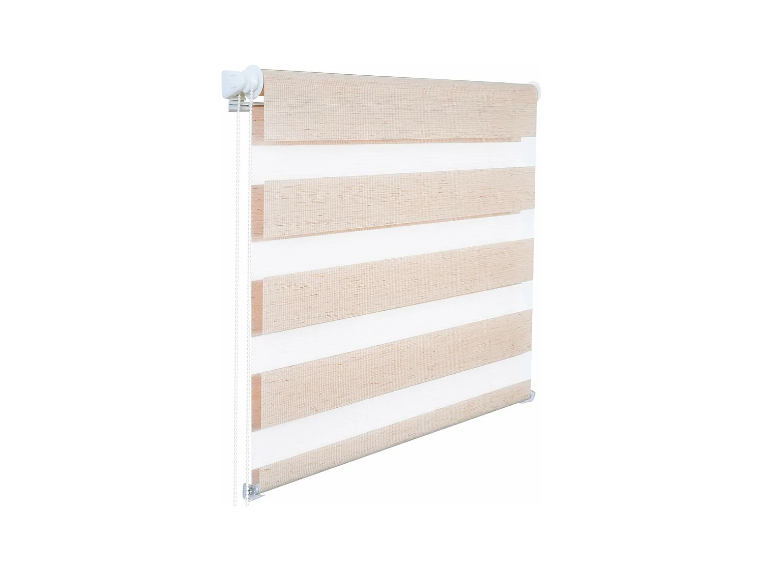 Estor enrollable día y noche cebra doble capa 45x150 cm natural 19_0000922