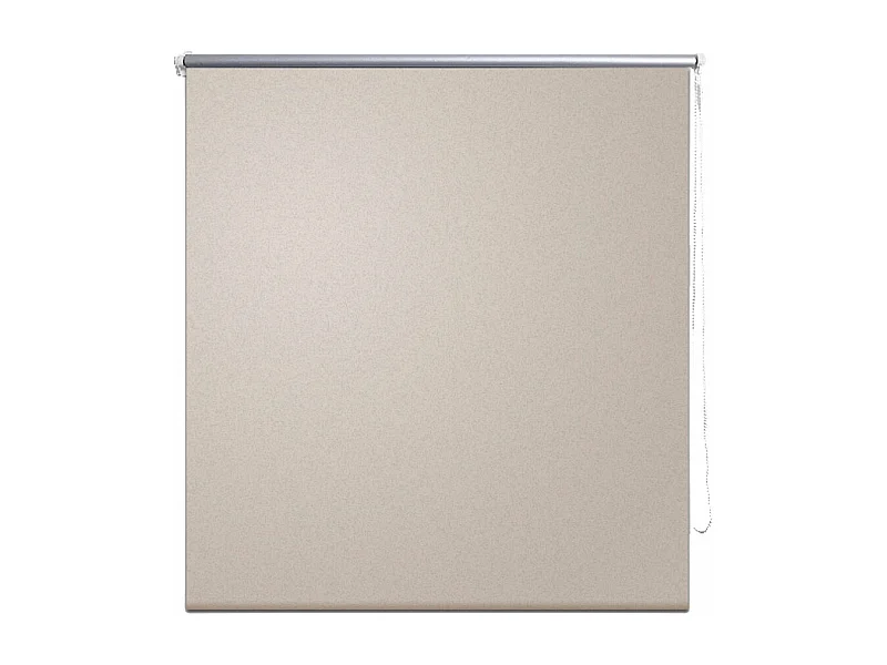 Tenda a rullo beige oscurante 160 x 175 cm tenda per finestra schermatura privacy tapparella 4102032/2