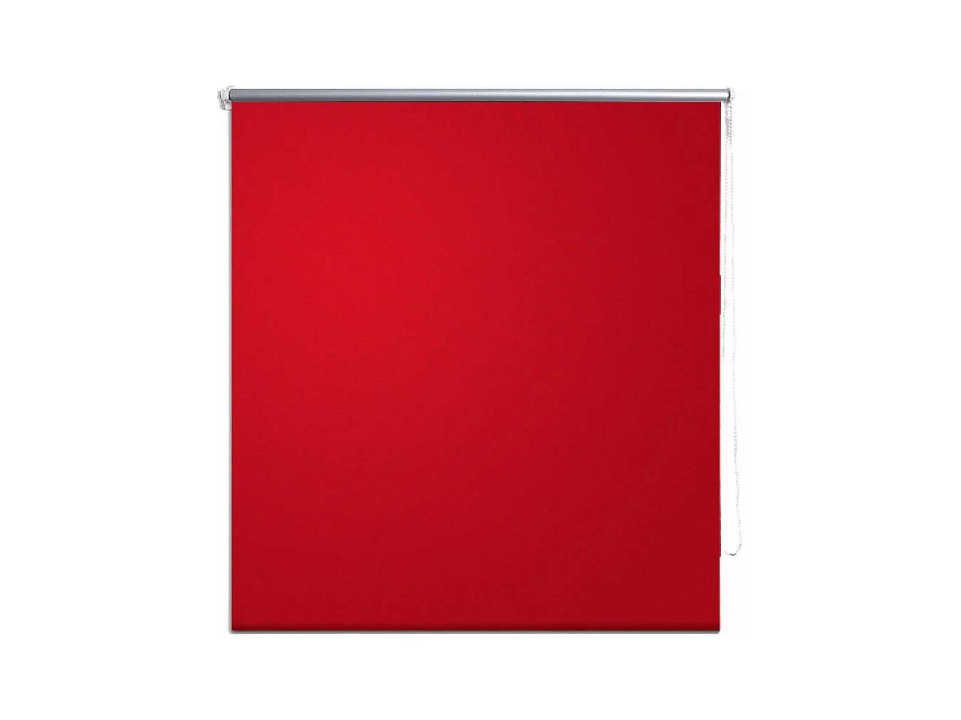 Persiana enrollable opaca roja, 60 x 120 cm, cortina para ventana, protección visual, persiana enrollable 4102135