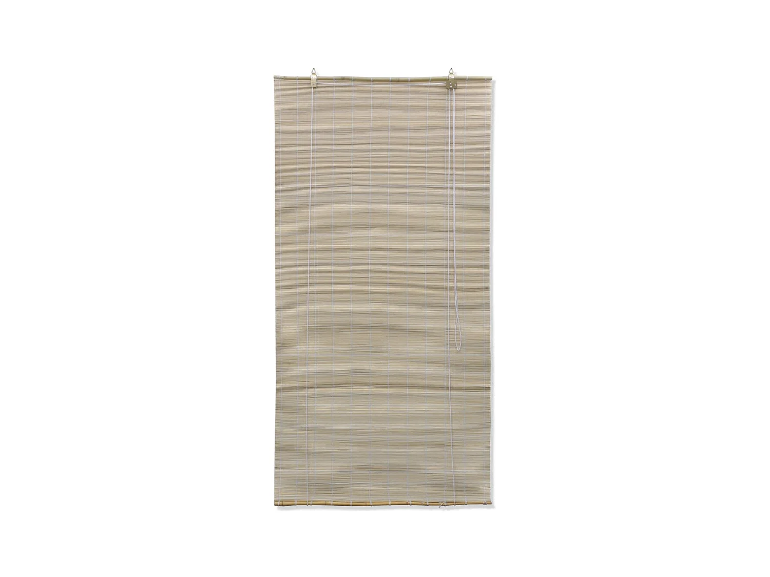 Store enrouleur bambou naturel bambou marron 220 x 120 x 220 cm 4102142