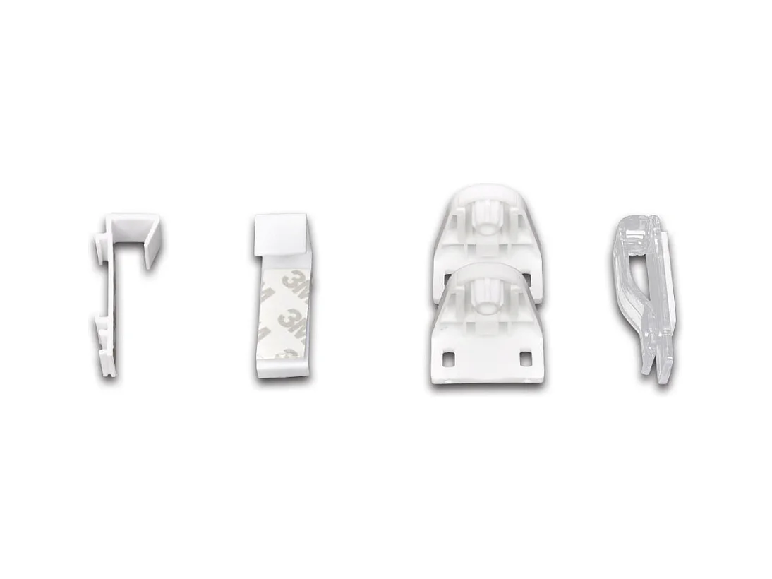 Persiana enrollable blanca de 100 x 175 cm, cortina para ventana, protección visual, persiana enrollable 4102104