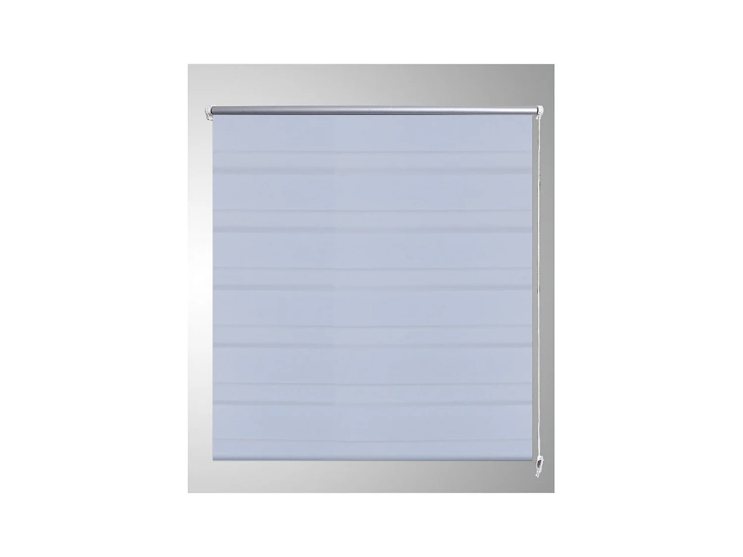 Persiana enrollable blanca de 90 x 150 cm, cortina para ventana, protección visual, persiana enrollable 4102100