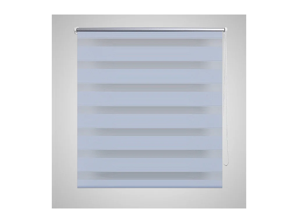 Persiana enrollable blanca de 90 x 150 cm, cortina para ventana, protección visual, persiana enrollable 4102100