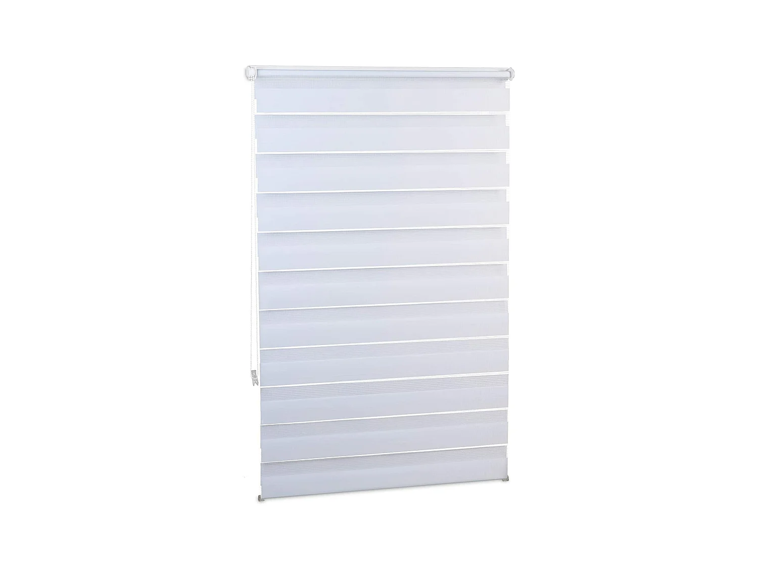 Estor enrollable de doble cara sin taladrar 110 x 150 cm blanco 13_0002539_5