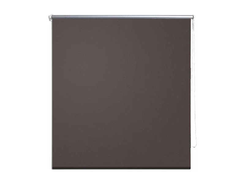 Cortina blackout marrom 100 x 230 cm cortina de janela tela de privacidade persiana 4102049