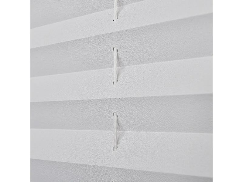 Store plissé en blanc blanche 125 x 100 x 125 cm 4102185