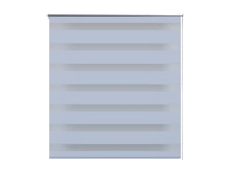 Persiana enrollable blanca de 60 x 120 cm, cortina para ventana, protección visual, persiana enrollable 4102084