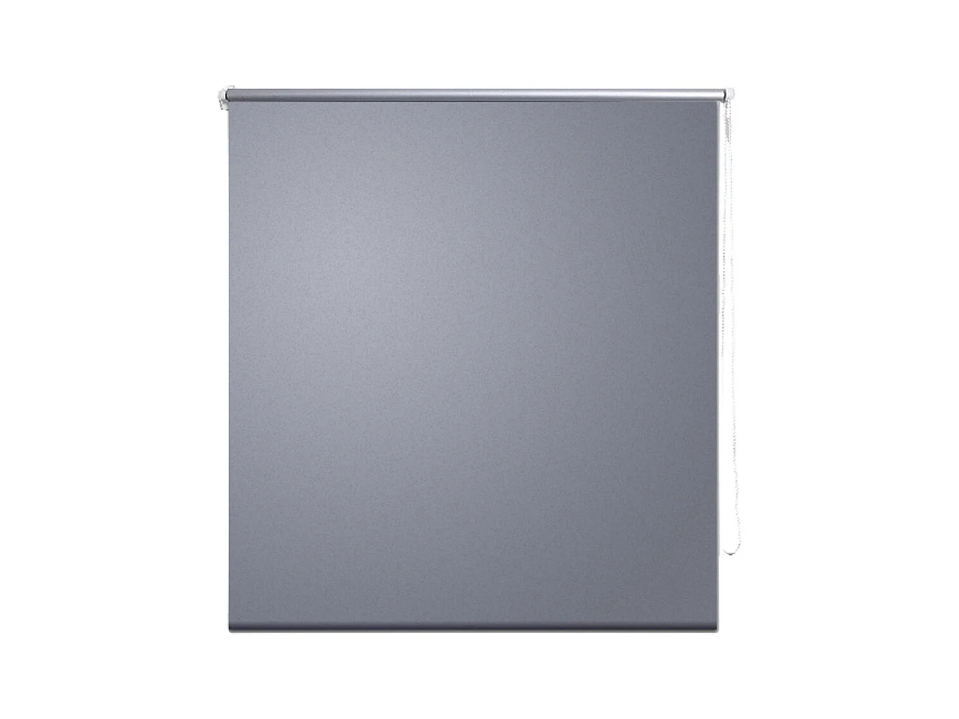 Estor enrollable opaco gris 160 x 230 cm cortina de ventana protección visual persiana enrollable 4102074