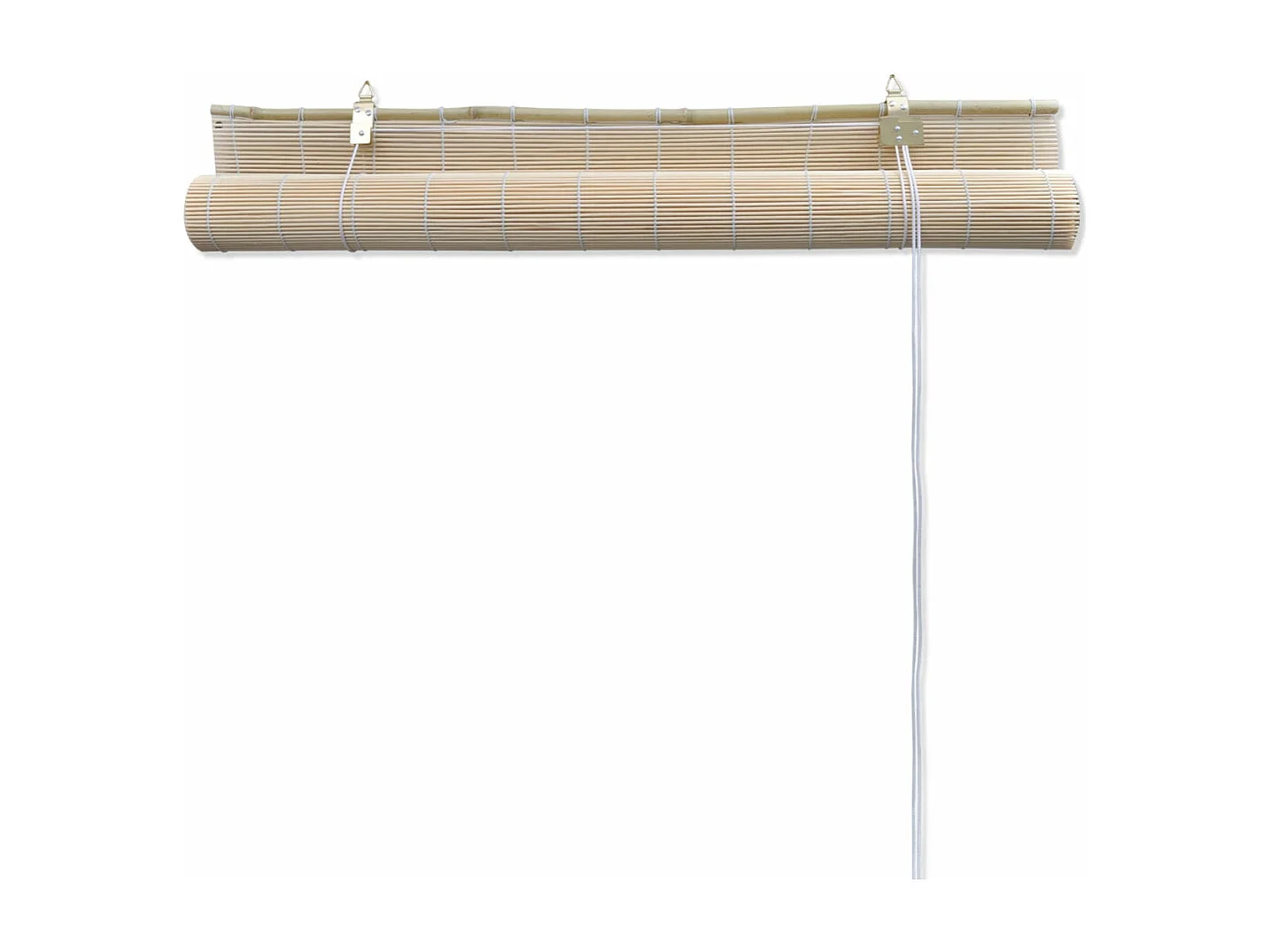 Store enrouleur bambou naturel bambou marron 160 x 140 x 160 cm 4102143