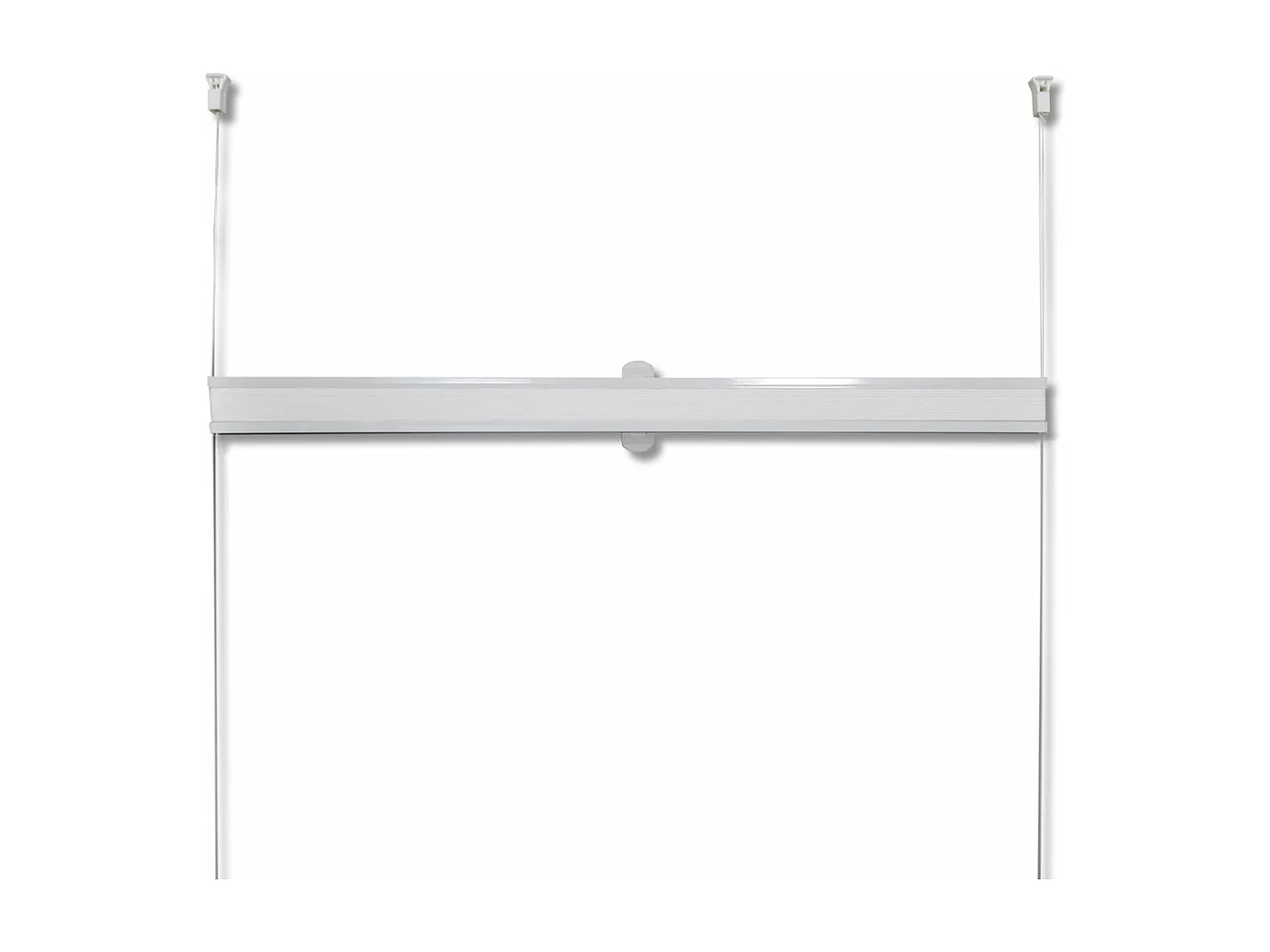 Store plissé en blanc blanche 150 x 60 x 150 cm 4102170
